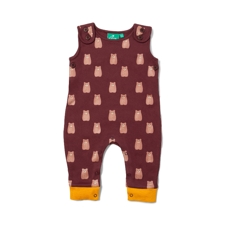 Brown Bears Everyday Dungarees by Little Green Radicals