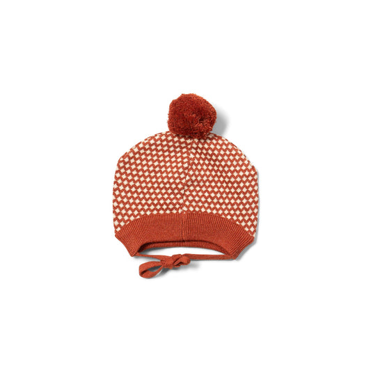 Diamond Knitted Hat by Little Green Radicals
