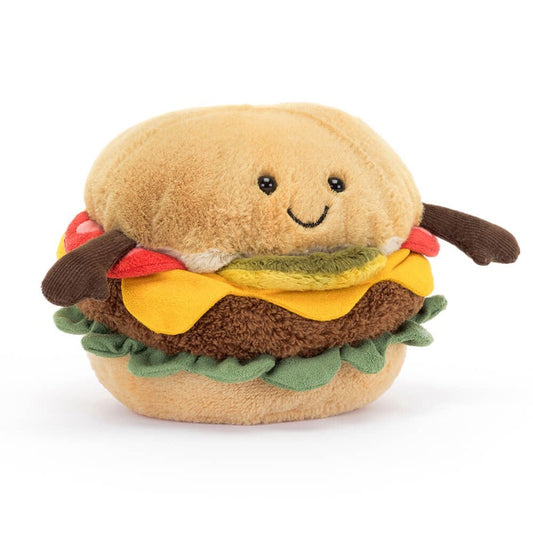 Amuseables Burger by Jellycat