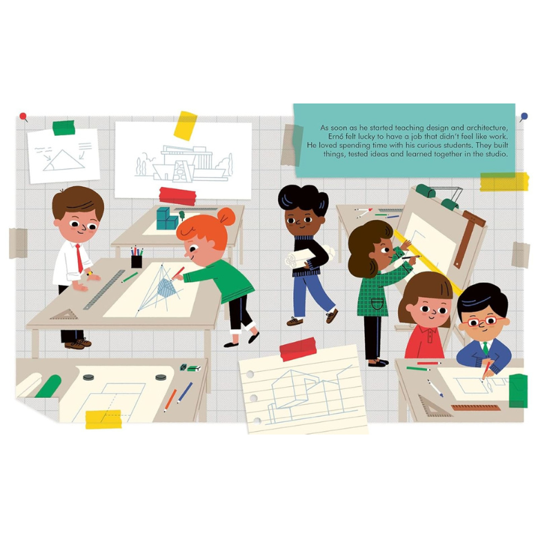 Erno Rubik Little People, Big Dreams