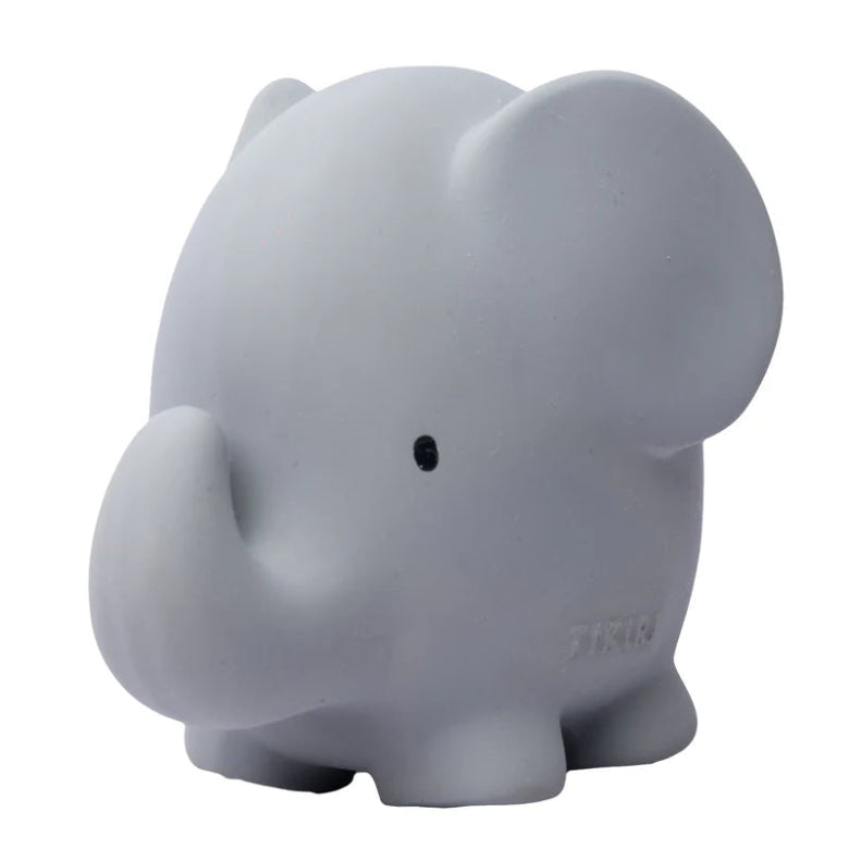 Elephant – Natural Rubber Rattle & Bath Toy by TIKIRI
