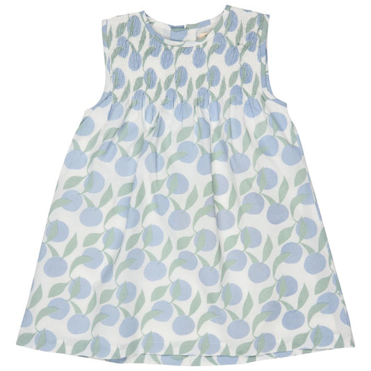 Blue Oranges Sleeveless Smock Dress by Pigeon Organics