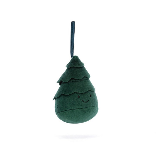 Festive Folly Christmas Tree Decoration by Jellycat