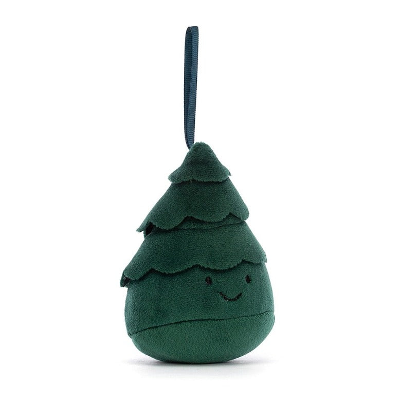 Festive Folly Christmas Tree Decoration by Jellycat