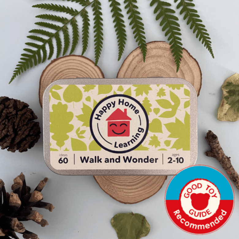 Walk and Wonder Tin by Happy Home Learning