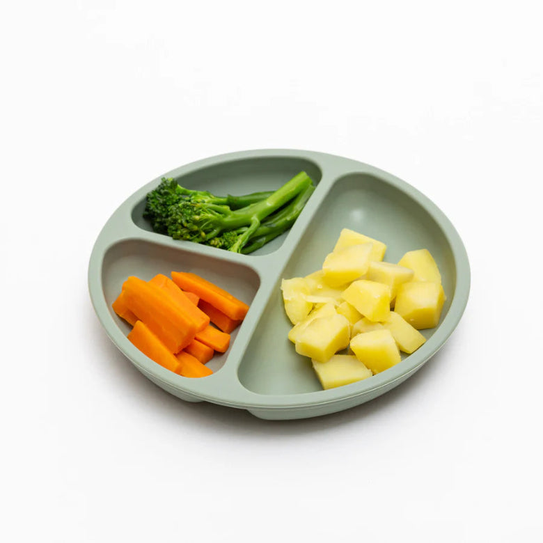 Green Silicone Divider Plate by Green Island