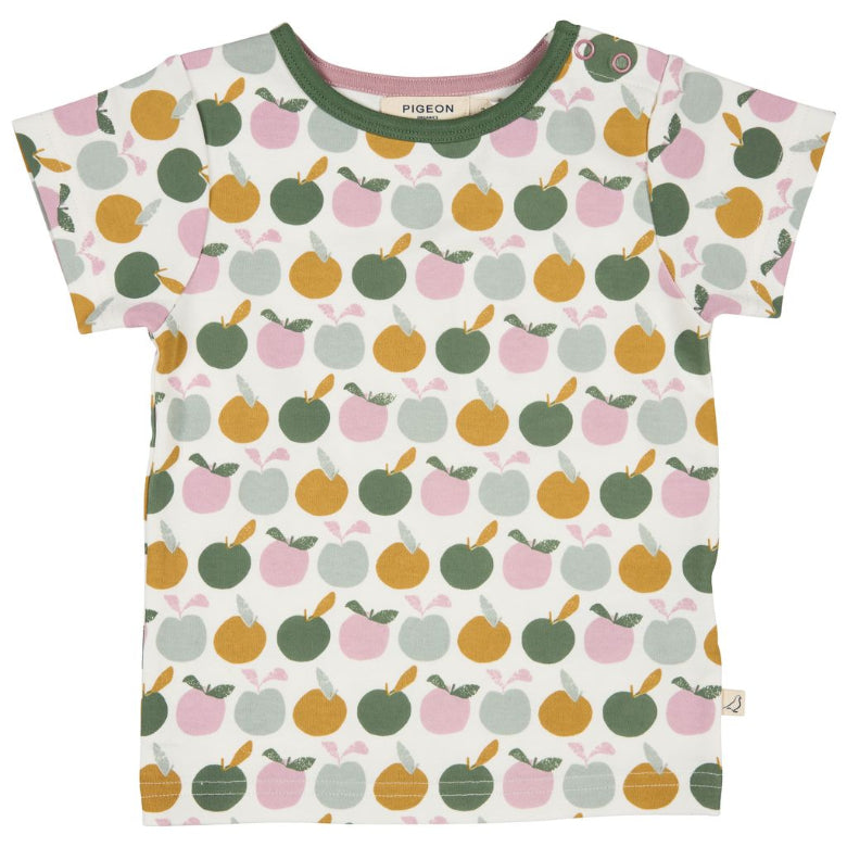 Apples Short Sleeve T-shirt by Pigeon Organics