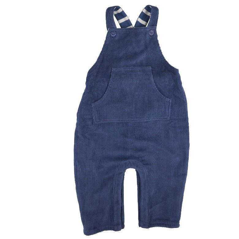 Blue Cord Dungarees by Pigeon Organics