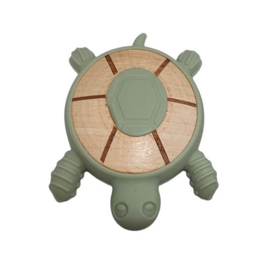 Turtle Teether Green by Jumini Baby