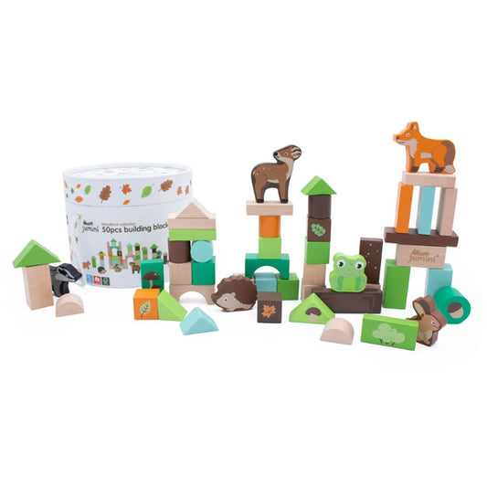 Woodland Building Blocks (50pcs) By Jumini