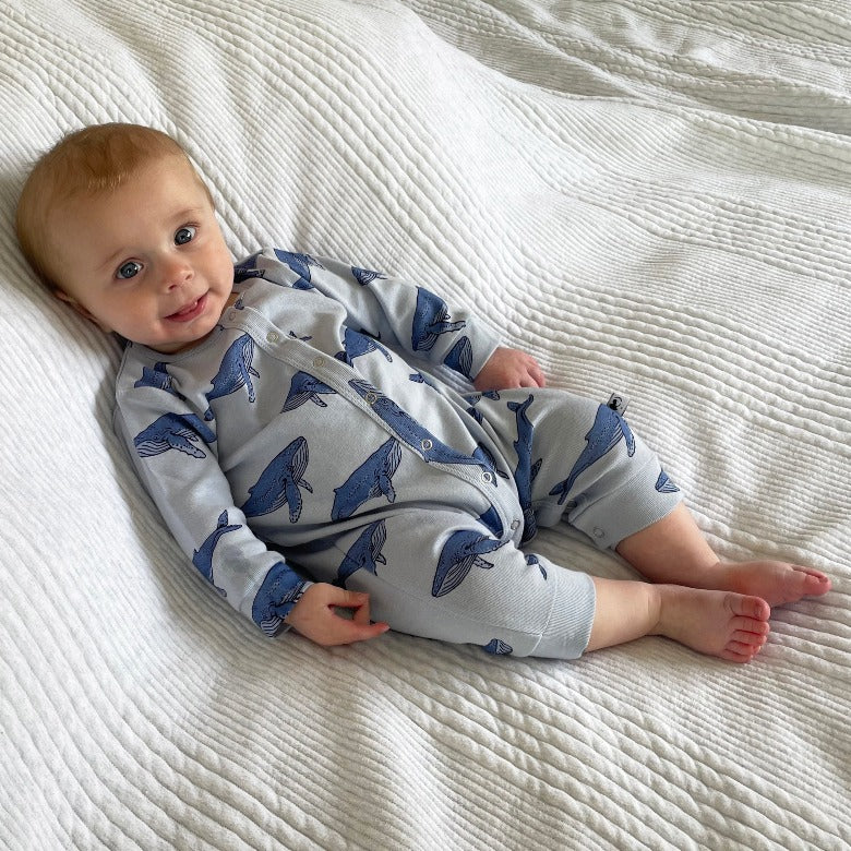 Blue Whale Romper by MAI