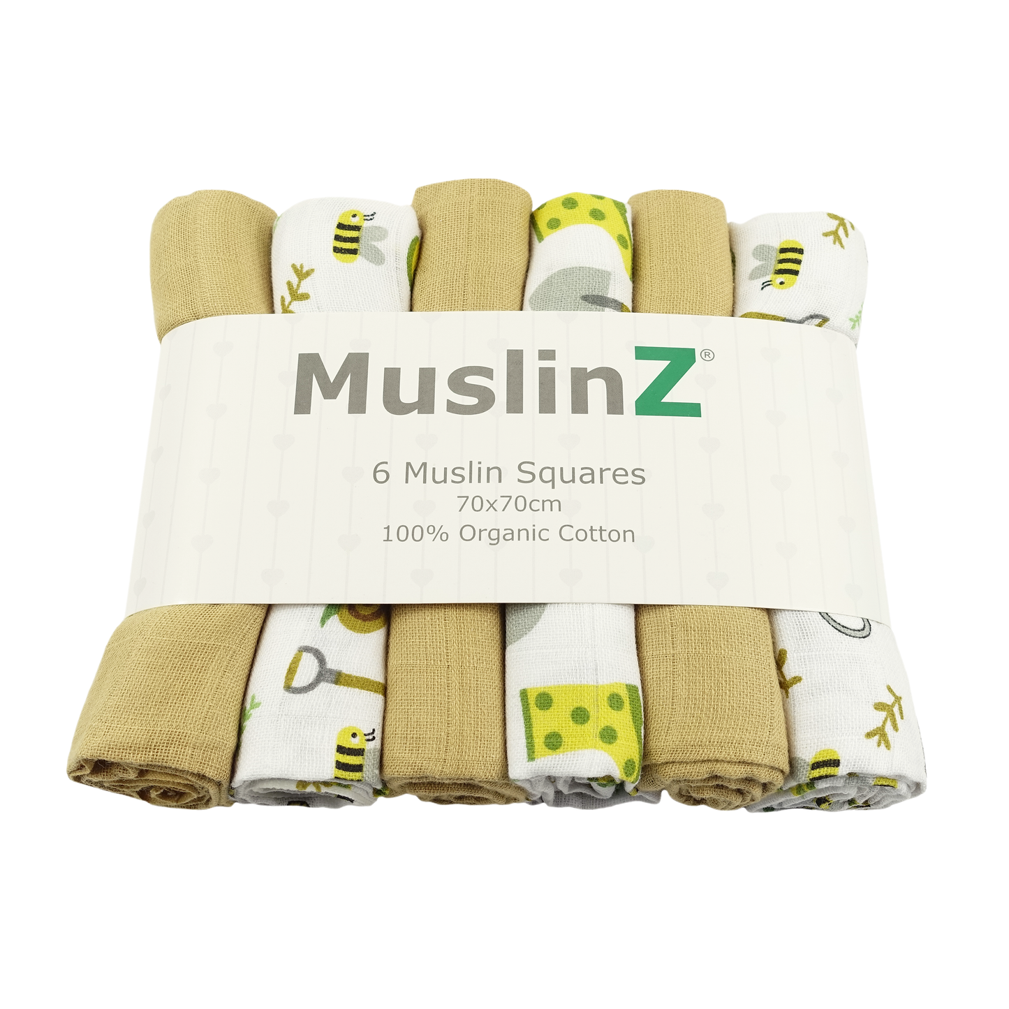 Outdoors Design Muslin Squares by MuslinZ