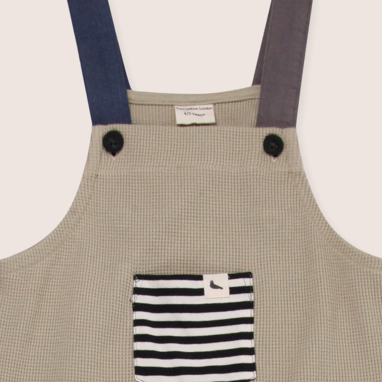 Colour Block Dungaree by Turtledove
