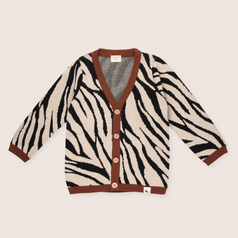 Zebra Cardigan by Turtledove London
