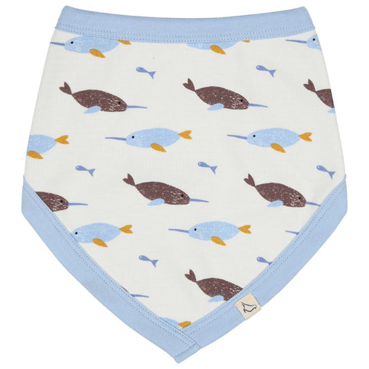 Narwhals Bib by Pigeon Organics