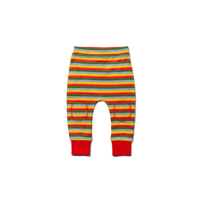 Rainbow Knee Patch Joggers by Little Green Radicals