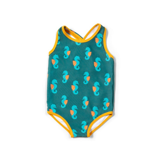 Seahorse Recycled Swimsuit By Little Green Radicles