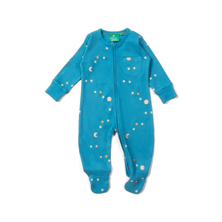 Dawn Zip Babygrow By Little Green Radicals