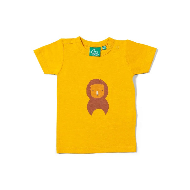 Golden Lion Short Sleeve T-Shirt By Little Green Radicals