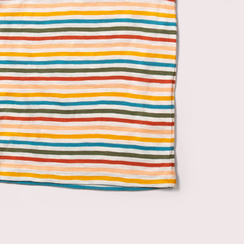 Cream Rainbow T Shirt by Little Green Radicals