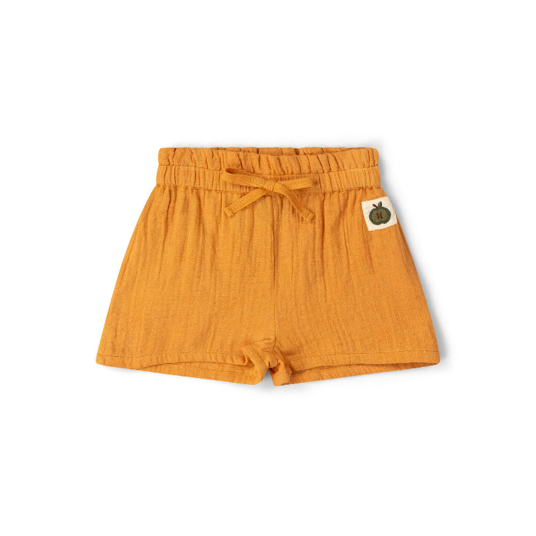 Golden Ochre Shorts by Little Green Radicals