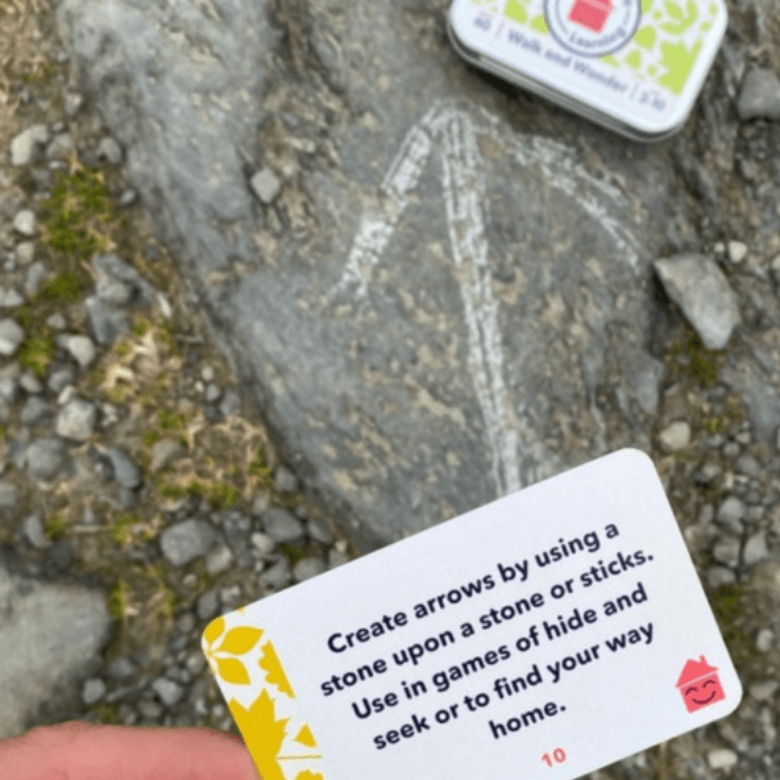 Walk and Wonder Tin by Happy Home Learning