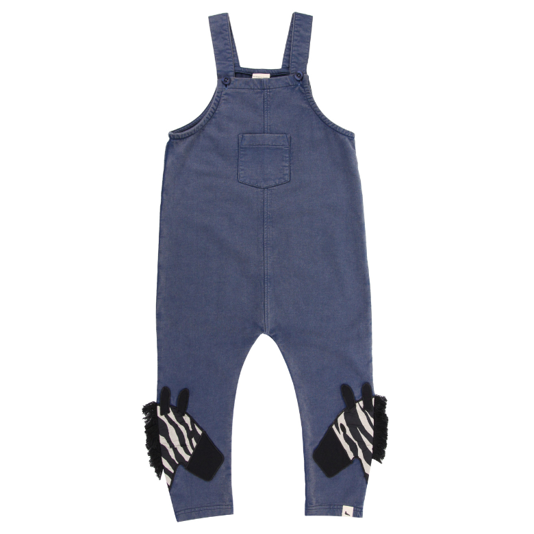 Zebra Leg Dungaree by Turtledove