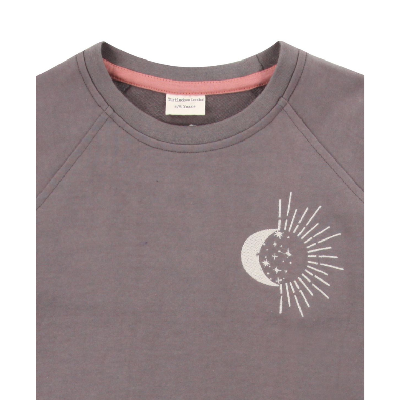 Moon Motif Sweatshirt by Turtledove London