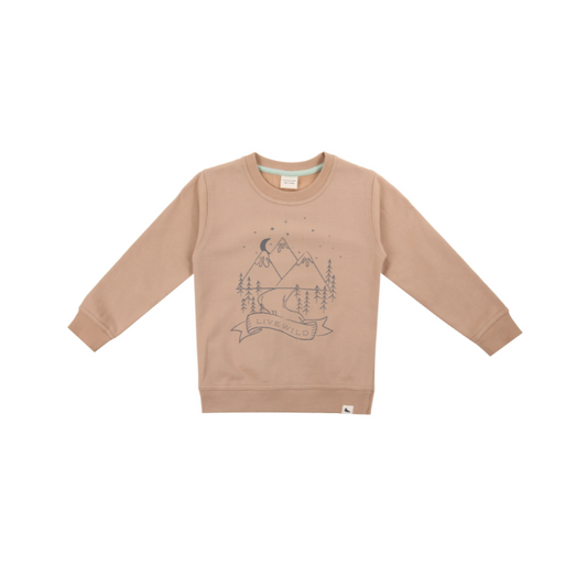 Mountain Scene Sweatshirt by Turtledove London