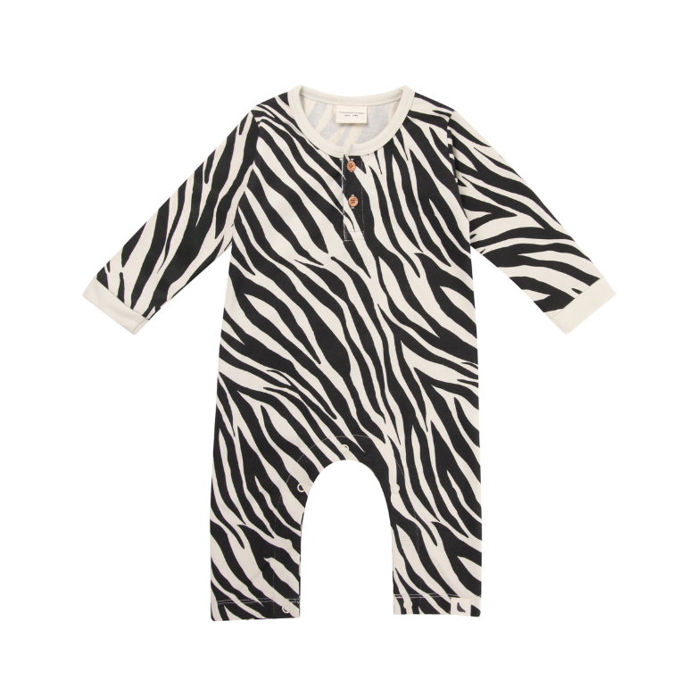 Zebra Romper by Turtledove London