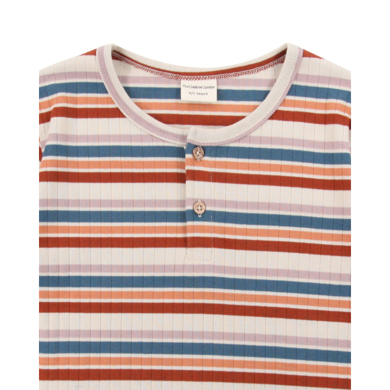 Multi Stripe Top by Turtledove London