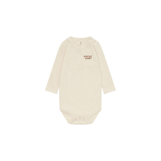 Earthy Heart Bodysuit by Organic Zoo