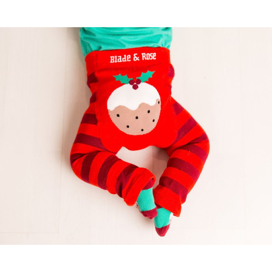 Christmas Pudding Leggings by Blade & Rose