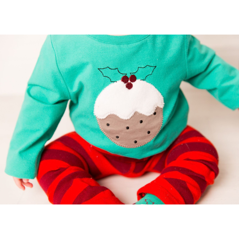 Christmas Pudding Top by Blade & Rose