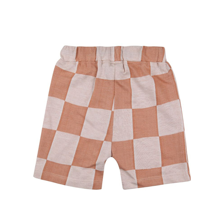 Chequer Shorts By Turtledove London