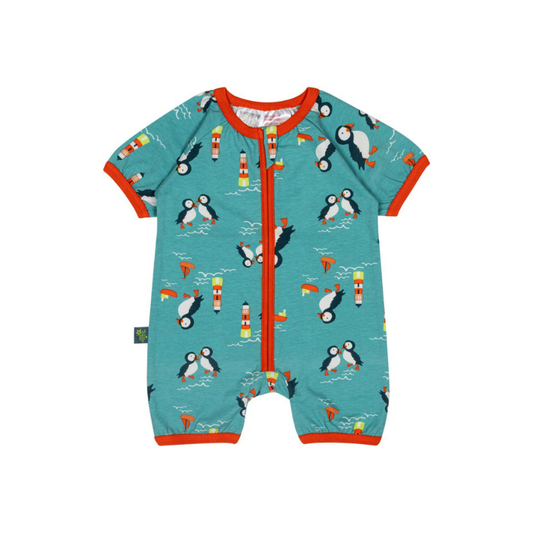 Kenzie Puffin Summer Romper by Blade & Rose