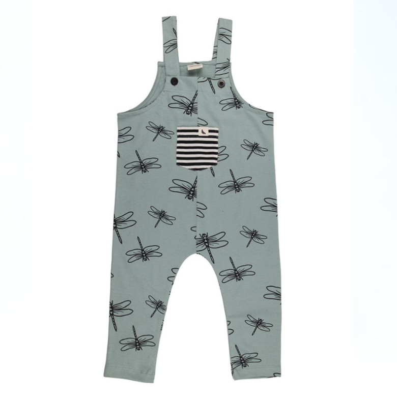 Damselfly Dungarees by Turtledove London