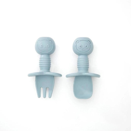 Blue Baby Cutlery Set by Green Island