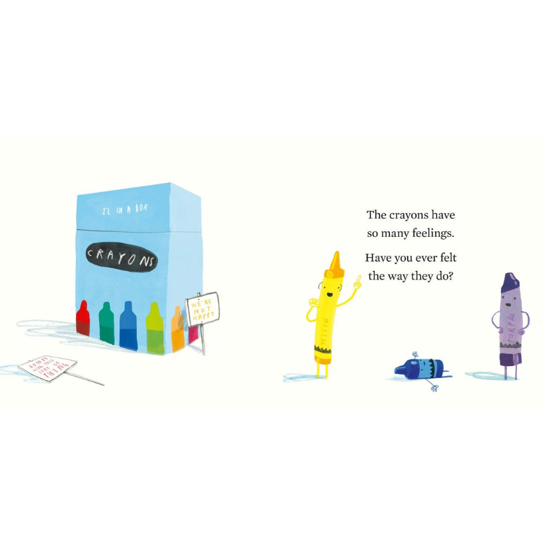 The Crayons Book Of Feelings by Drew Daywalt (Board Book)