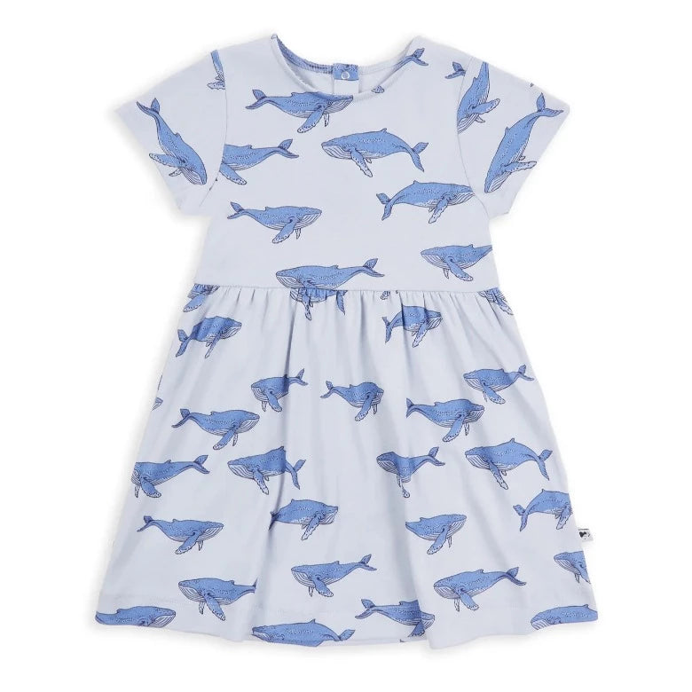 Blue Whale Dress by MAI Clothing