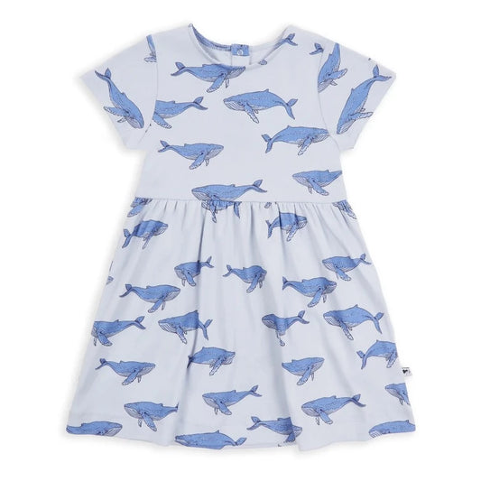 Blue Whale Dress by MAI Clothing
