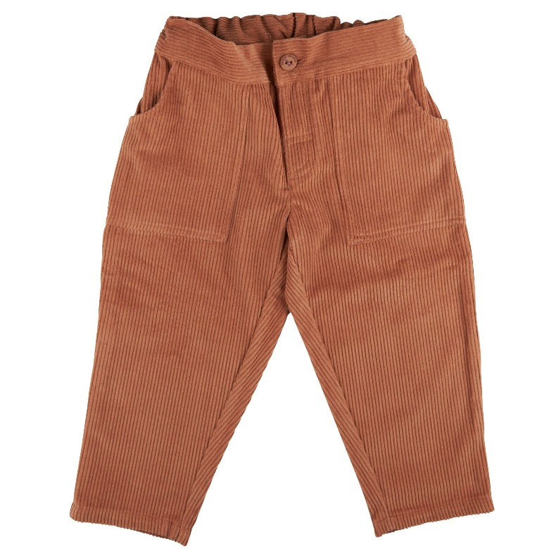 Macaroon Simple Cord Trousers by Pigeon Organics