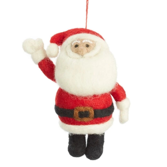 Santa Clause Felt Christmas Decoration