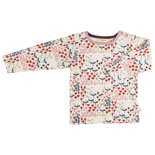 Pink Meadow Long Sleeve Top by Pigeon Organics