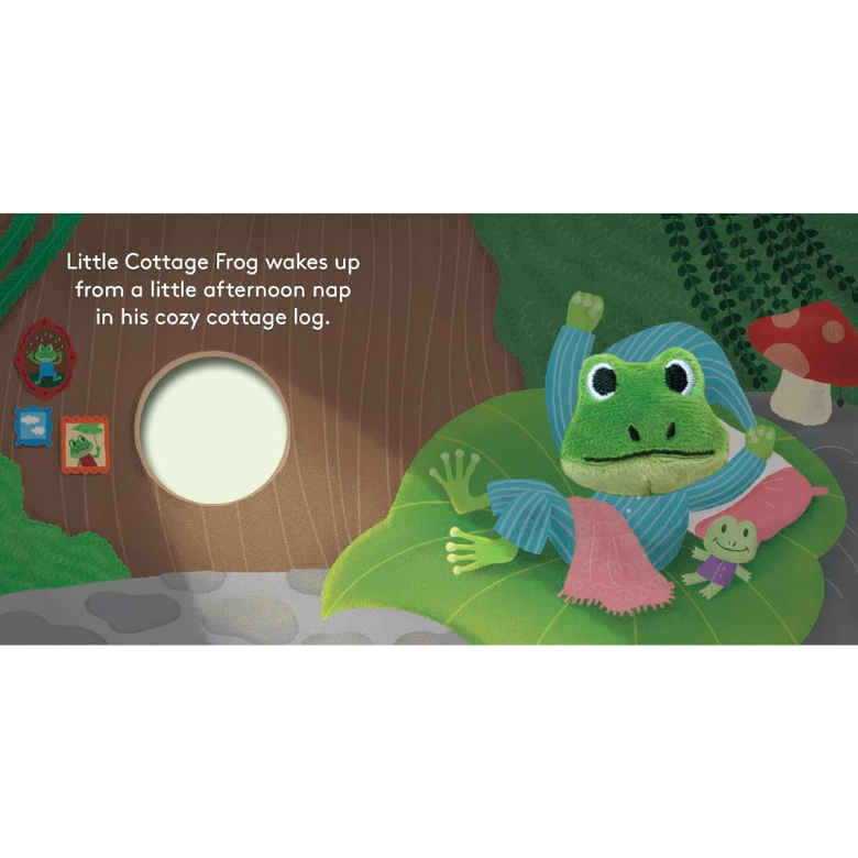 Little Cottage Frog Finger Puppet Book