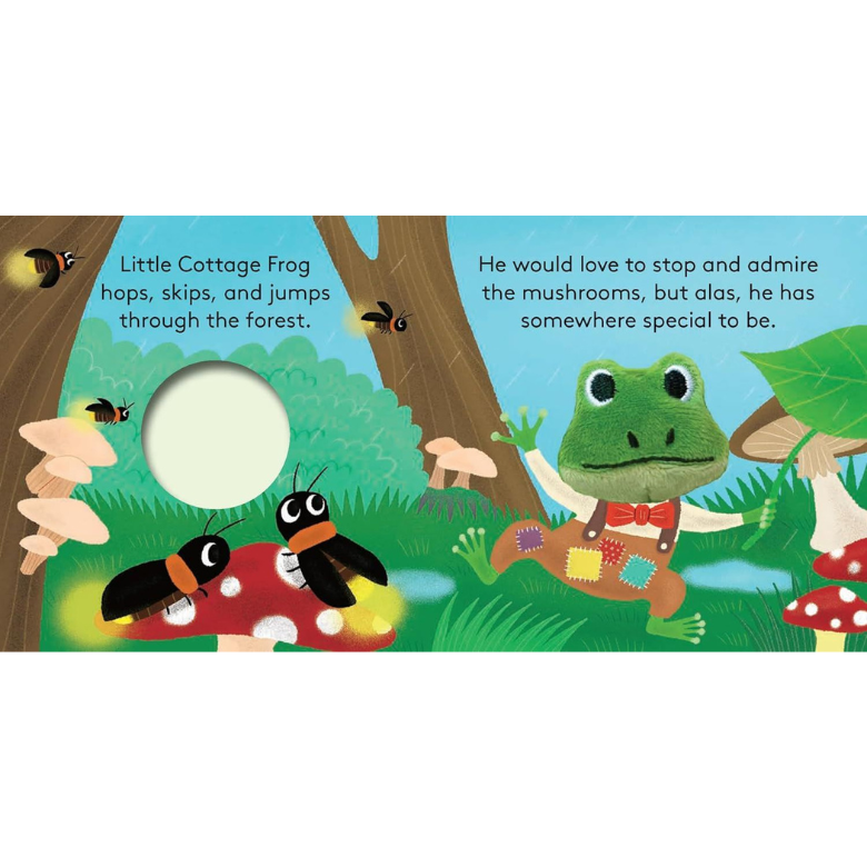 Little Cottage Frog Finger Puppet Book