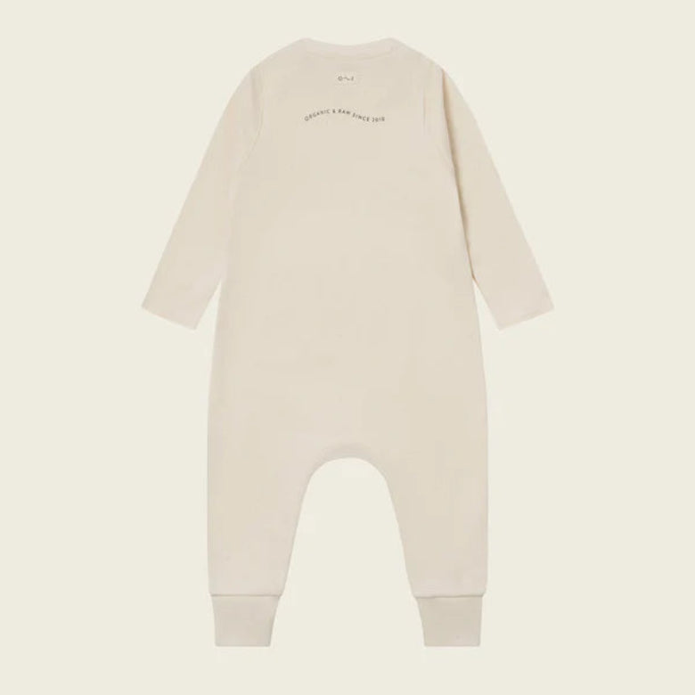 Undyed Milk Playsuit by Organic Zoo
