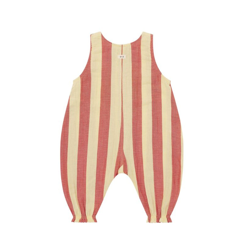 Tomato Stripes Jumpsuit by Organic Zoo