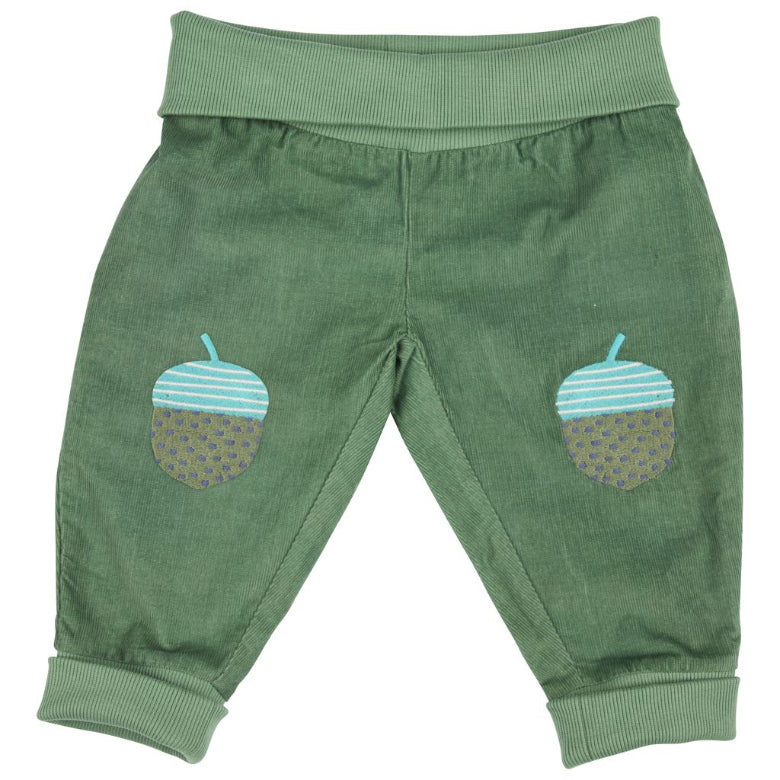 Green Cord Trousers by Pigeon Organics