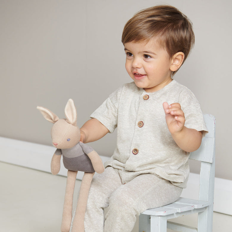 ThreadBear Organic Taupe Bunny by ThreadBear Designs